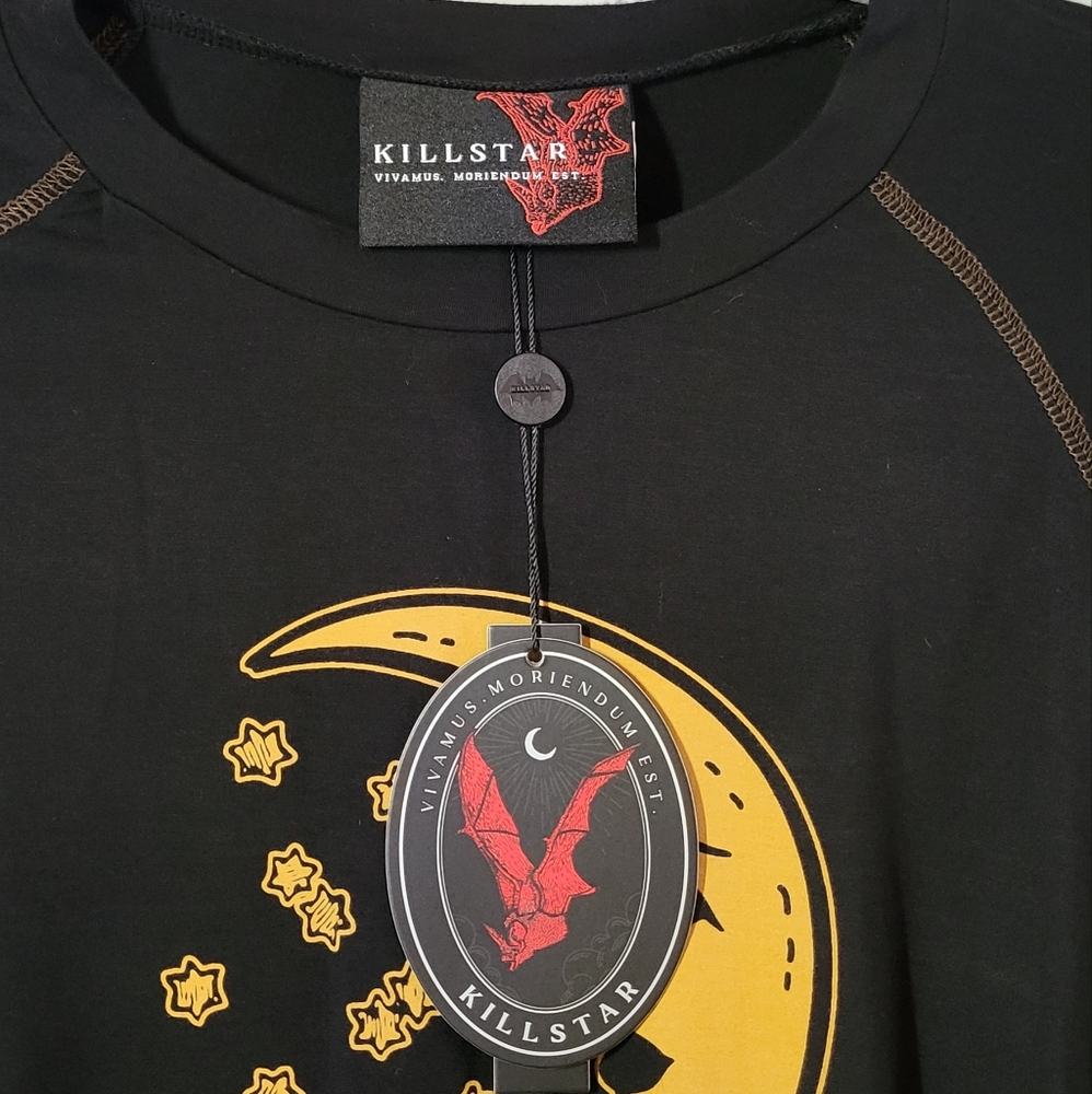 KILLSTAR xxl Plus, NWT, black, long sleeve top